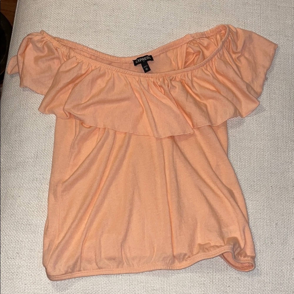 ⭐️4 for $20⭐️ Pink sherbert color Express top XS